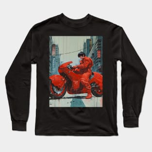 Akira Unleashed: Cyberpunk Masterpiece, Psychic Power Saga, and Fan Art Fusion Long Sleeve T-Shirt